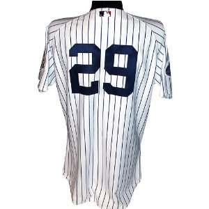 Kei Igawa #29 2008 Yankees Game Issued Home Pinstripe Jersey w All 