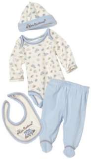   Baby Boys Newborn Little Buckaroo Preemie 4 Piece Pant Set Clothing
