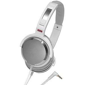  ATH WS50 Solid Bass Headphones (Silver) Electronics