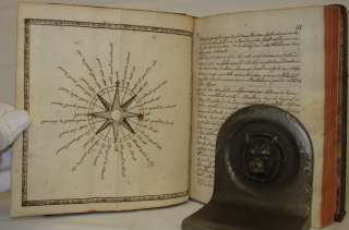 HANDWRITTEN MANUSCRIPT 1748 Science Journal PHILOSOPHY Astronomy 1st 