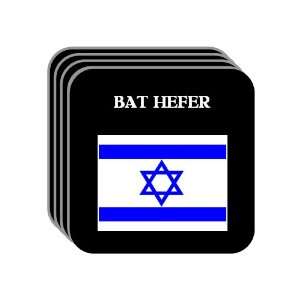  Israel   BAT HEFER Set of 4 Mini Mousepad Coasters 