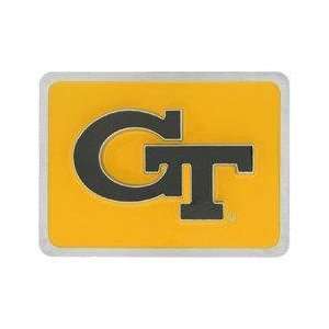  College Trailer Hitch Cover   Georgia Tech Yellow Jackets 