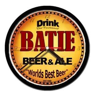  BATIE beer and ale cerveza wall clock 