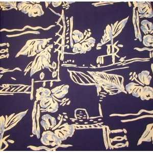  54 Wide Rayon Batina Navy Fabric By The Yard Arts 