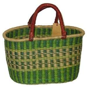 Ghana Bolga Oval Shopping Basket 