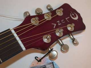 Complementing its overall design, the Lotuss curved headstock 