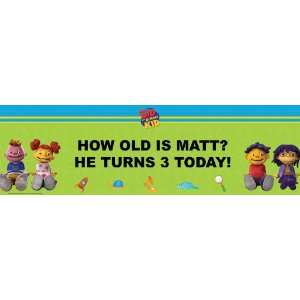  Sid the Science Kid Personalized Birthday Banner Medium 24 