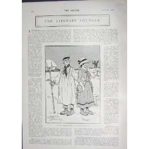    The Sketch 1903 The Third Season Lewis Baumer Print