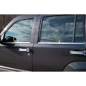  Liberty 08 11 Jeep SAA Window Sill Chrome Accent Trim Automotive