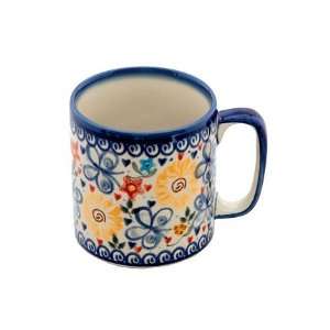  Polish Pottery Butterfly Coffee Mug