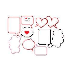   Tags   Valentine Speech Bubbles   Set of 9 Arts, Crafts & Sewing