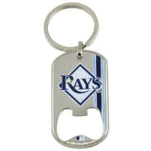  Tampa Bay Rays 2010 Dog Tag Bottle Opener Keychain Sports 