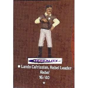  Lando Calrissian, Rebel Leader 16/40 Rare Toys & Games