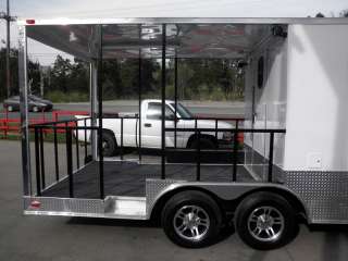 NEW 8 X 20 ENCLOSED SMOKER CONCESSION BBQ FOOD TRAILER  