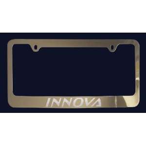 Toyota Innova License Plate Frame (Zinc Metal)
