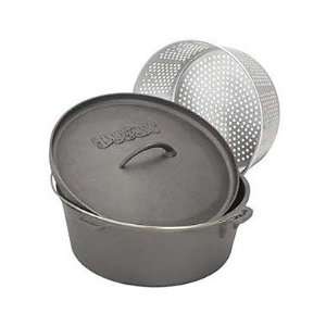  Bayou Classic 74xx Dutch Oven with Perforated Basket