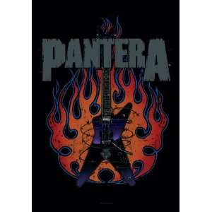  Pantera   Guitar Textile Poster 