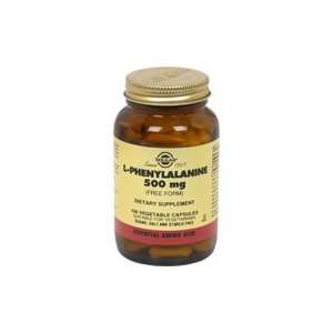  L Phenylalanine 500 mg   Helps produce neurotransmitters 
