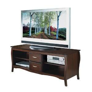 Brighton 60 TV Stand with Side Folding Construction   Office Star 