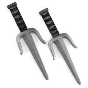 Ninja Sais Knives Weapon Plastic Daggers 082686013208  