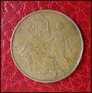 1905 Scarce Universal Exhibition Liege 30mm Medal  