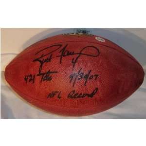 Brett Favre Autographed Ball   421 Touchdowns Limited Edition  