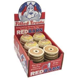  RedBarn Barn Bagel Peanut Butter Dog Chew Treat 30ct Box 