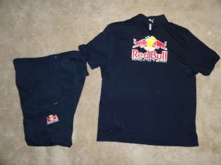 PUMA Red Bull Racing Team Polo and Cargo Pants  