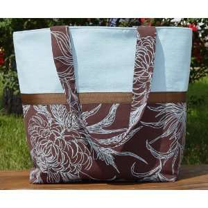    Blue Chrysanthemum Diaper Bag by Hottie Tottie Designs Baby