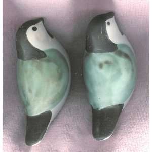 Pair of Pottery Doves 