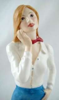 Very nice figurine of a Modern female by Aynsley. Made in England 
