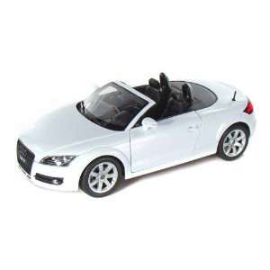  Audi TT Roadster Top Down 1/18 White Toys & Games