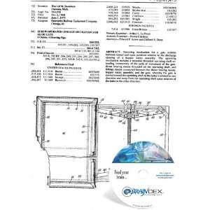  NEW Patent CD for SCREW OPERATED LINKAGE MECHANISM FOR 