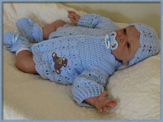 Sweet Baby Boy Reborn Doll with Human Hair New Elise Sculpt by Natali 