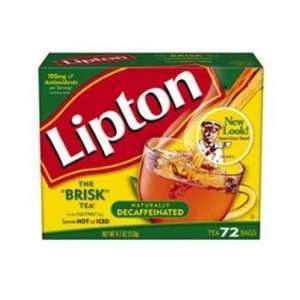  Lipton® Tea Bags, Decaffeinated, 72 Bags per Box Kitchen 