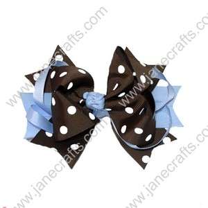 Trendy Big Spike Baby/Girl/Toddler Hair Bows hairbows 24PCS MANY 