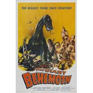  Behemoth the Sea Monster Movie Poster (27 x 40 Inches 
