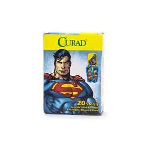  Curad Childrens Assorted Kid Size Bandages, Superman   20 