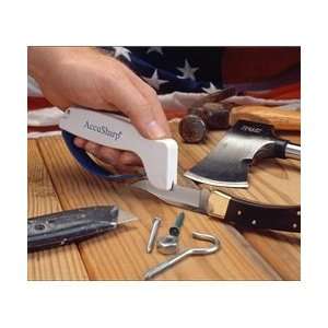    AccuSharp Knife and Tool Sharpener White 001
