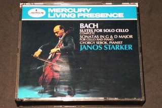 Bach Suites for Solo Cello Complete and Sonatas in G & D Major Starker 