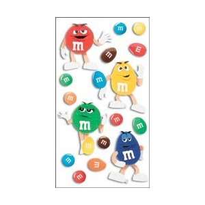 M&M Candy Characters Dimensional Scrapbook Stickers 