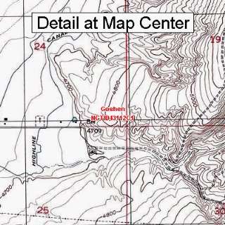   Quadrangle Map   Goshen, Idaho (Folded/Waterproof)
