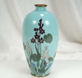 Vintage Japanese Cloisonne Vase 5  