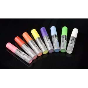  Set of 8, Neon Liquid Chalk Markers for Write on Black 