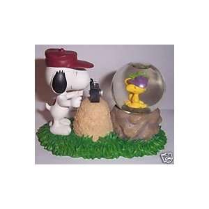   Peanuts Waterglobe   Photographer Snoopy & Woodstock 