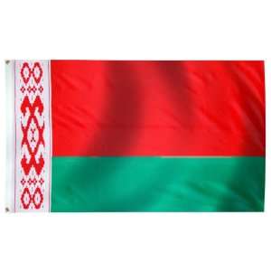 Belarus Flag 3X5 Foot E Poly Patio, Lawn & Garden