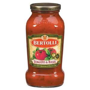 Bertolli Sauce Tomato Sauce Tomato & Basil   12 Pack  