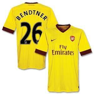  10 11 Arsenal Away Jersey + Bendtner 26