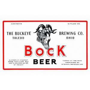  Exclusive By Buyenlarge Bock Beer 12x18 Giclee on canvas 