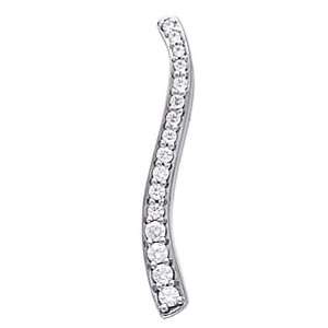  Platinum Diamond Pendant   0.46 Ct. Jewelry